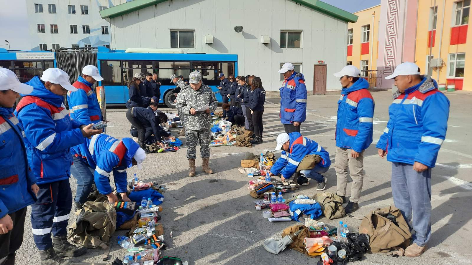 Гамшгаас хамгаалах бэлэн байдлын үзлэгийг зохион байгуулж байна