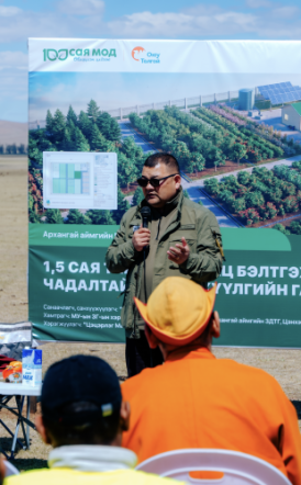 Оюу толгой Архангай аймагт мод үржүүлгийн газар байгуулна