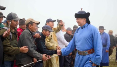 Хөвсгөл нуурын лусыг тахих төрийн тахилгын ёслол боллоо