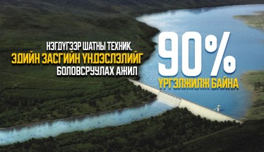 “Туул усан цогцолбор” төслийн нэгдүгээр шатны ТЭЗҮ-ийг боловсруулах ажил 90 хувийн гүйцэтгэлтэй байна